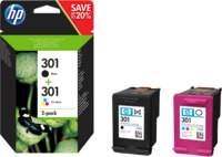 INK HP N9J72AE N.301 Nero Colore X Deskjet F2050 1510 3050 3050A 1050 2050A OJ-2620 OJ-4630