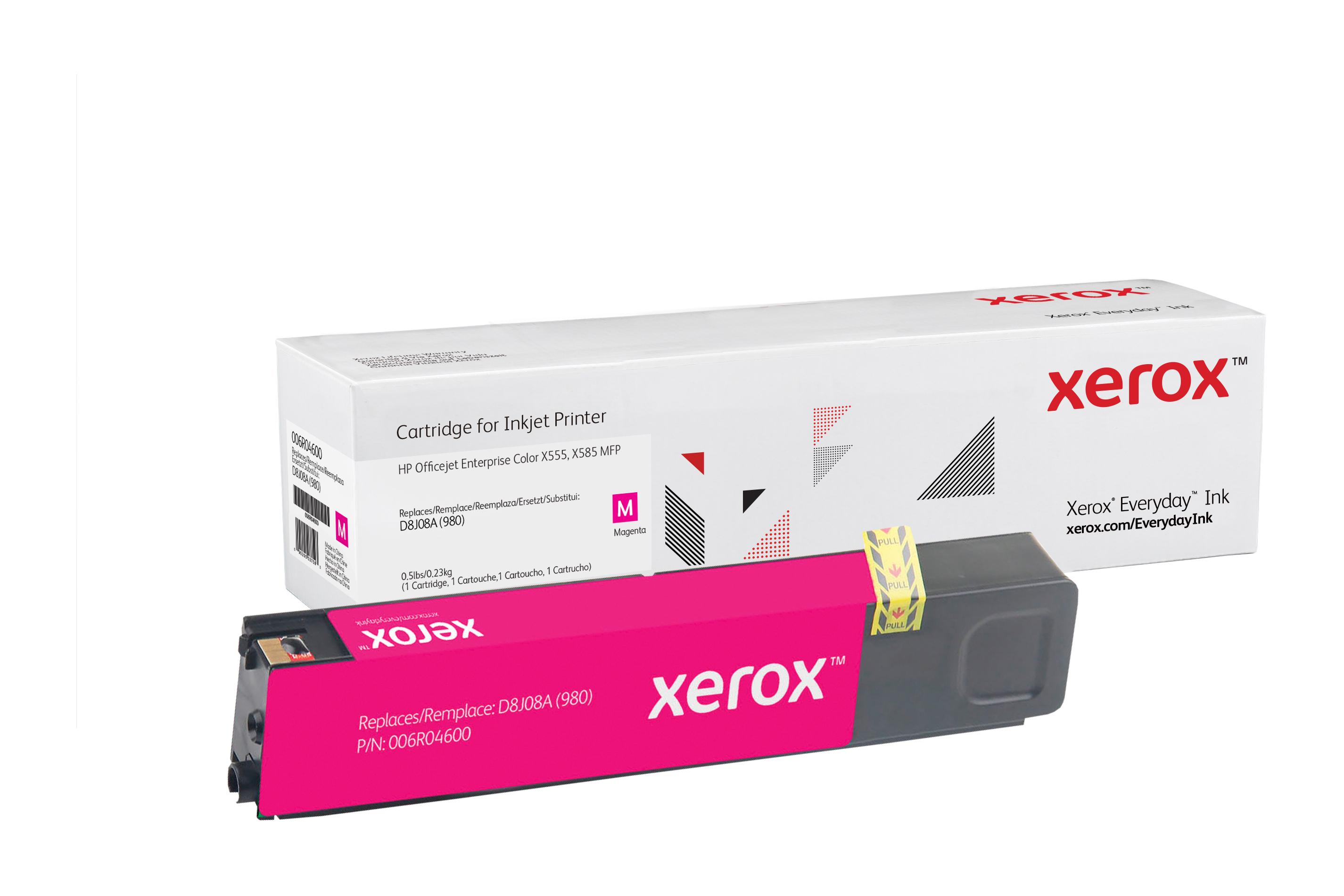 Inchiostro Xerox Everyday magenta circa 6600 pagine, per HP 980 D8J08A