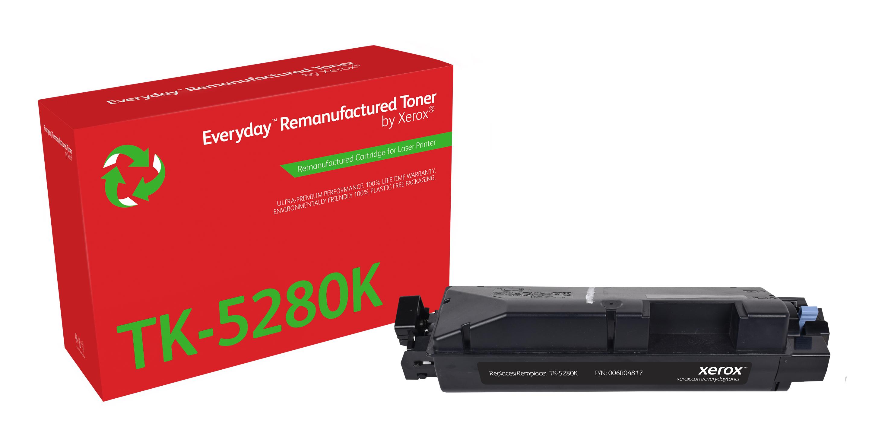 Everyday Rigenerato Toner rigenerato Everyday di Xerox Nero compatibile con Kyocera TK-5280K Capacità standard