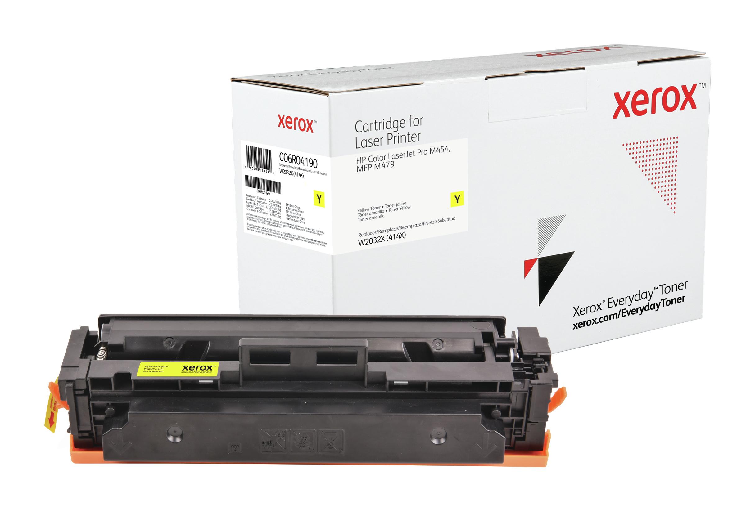 W2032XHP 415XYellowEveryday Yellow Toner compatible with HP 415X (W2032X) High CapacityHP Color LaserJet Pro M454 MFP M479