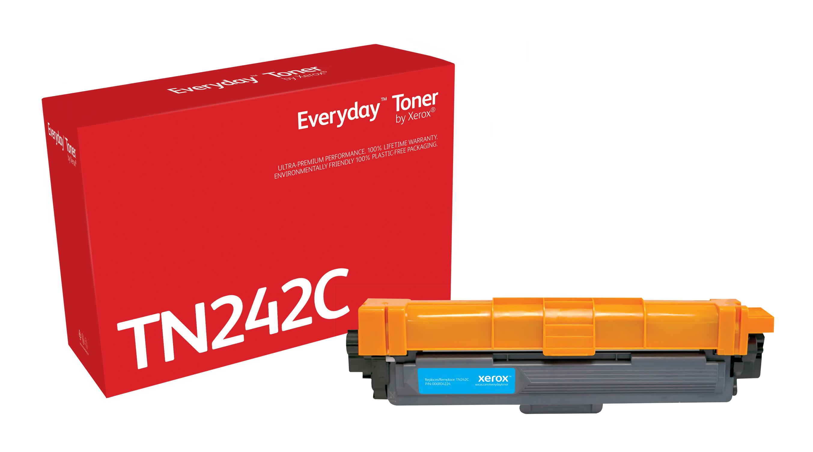 Toner Xerox Everyday in ciano per Brother TN-242C, 1400 pagine