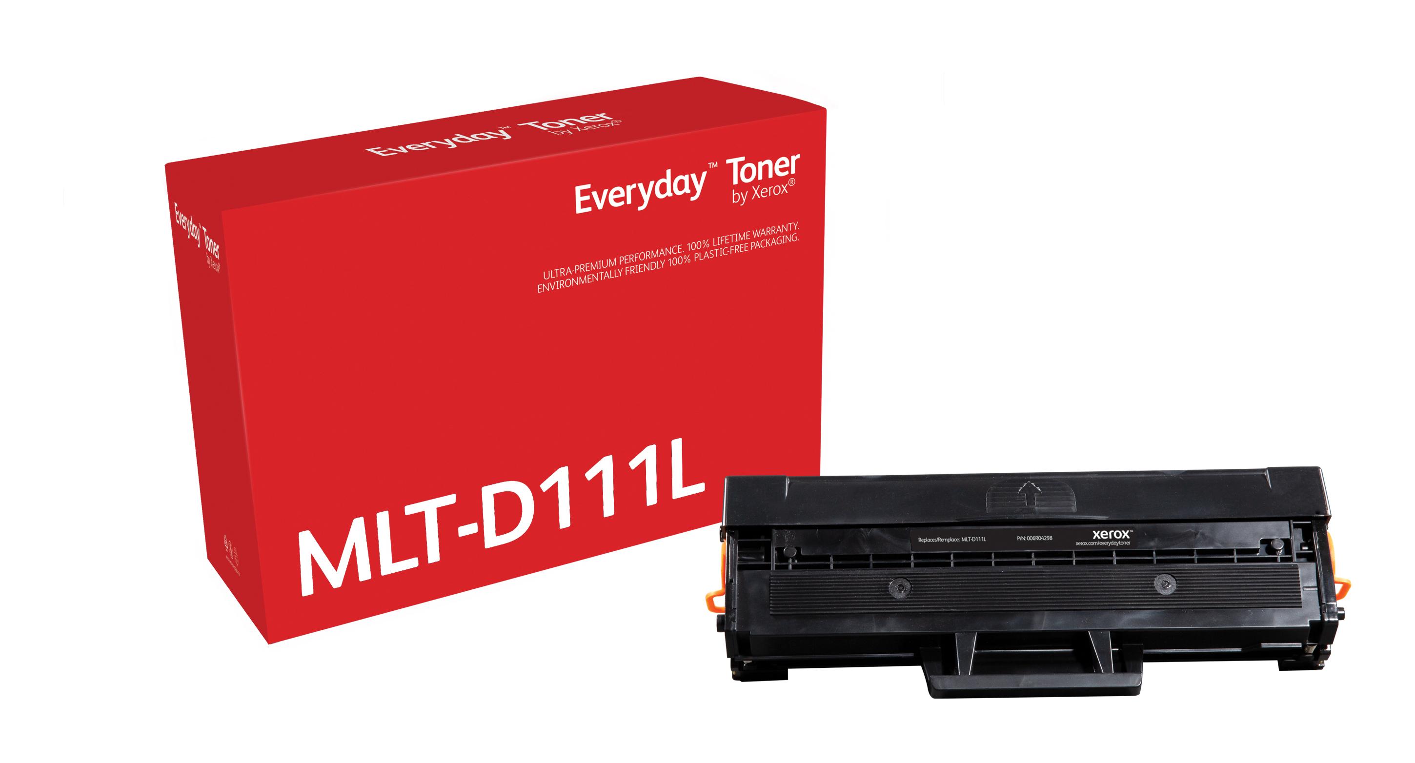 Everyday Toner Nero compatibile con Samsung MLT-D111L, Resa elevata