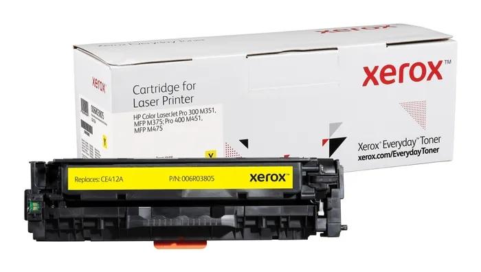 Everyday Toner â„¢ di Xerox Giallo compatibile con HP 305A (CE412A), CapacitÃ  standard