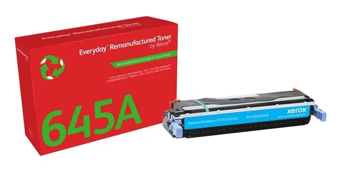 Everyday Toner â„¢ di Xerox Ciano compatibile con HP 645A (C9731A), CapacitÃ  standard