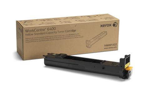 Cartuccia toner Xerox Giallo a Standard da 8000 pagine per WorkCentre 6400 (106R01322)