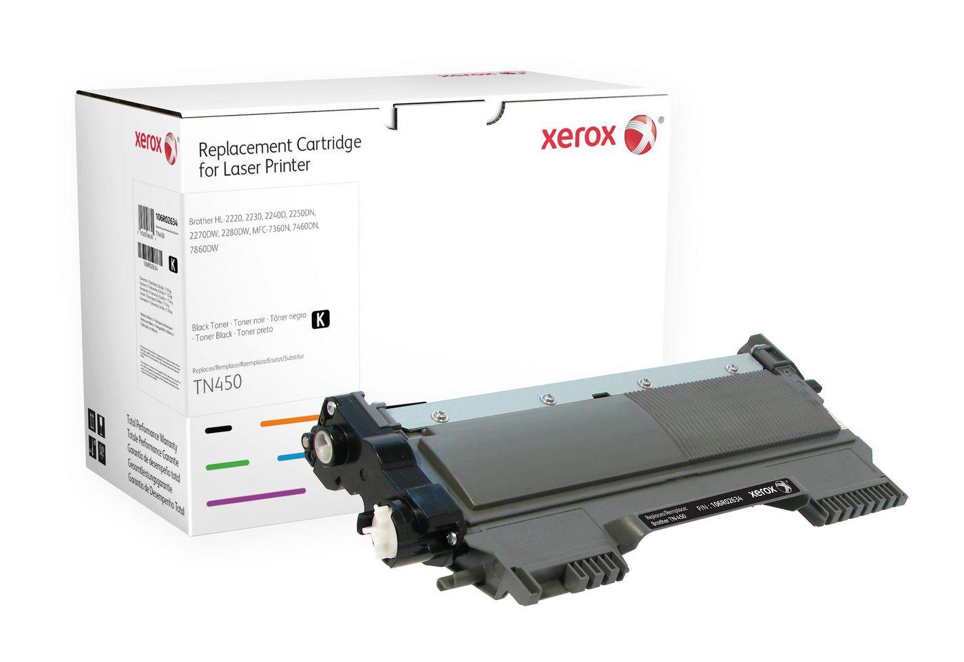 Xerox Toner rigenerato ogni giorno Nero sostituito Brother TN-2220