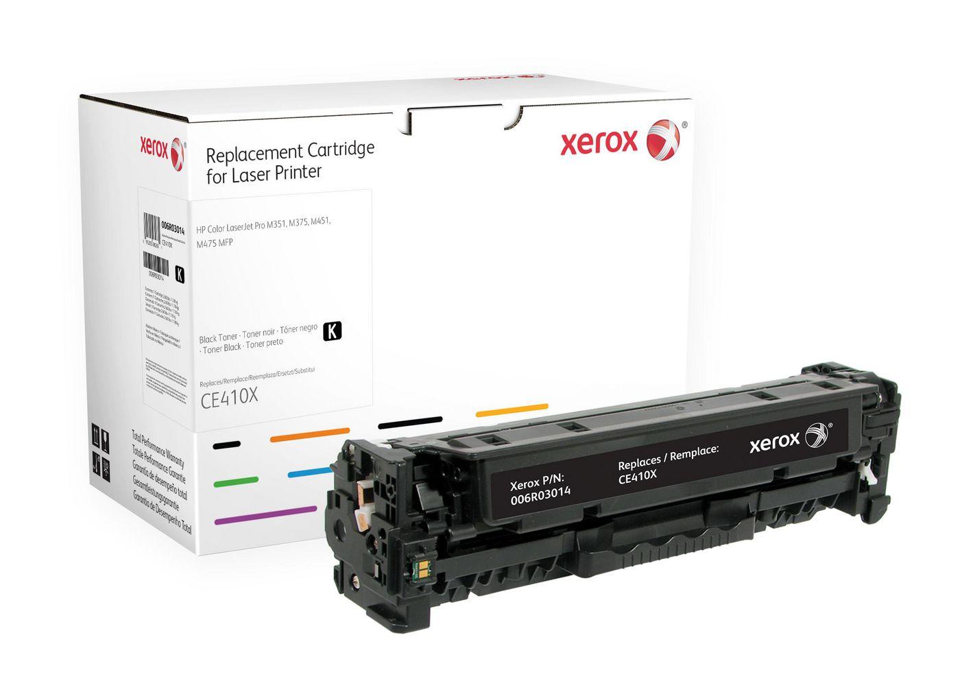 Xerox Cartuccia toner nero. Equivalente a HP CE410X. Compatibile con HP Colour LaserJet M351A, Colour LaserJet M375MFP, Colour