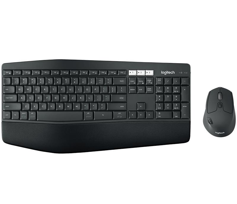 Logitech MK850 Performance Wireless Keyboard and Mouse Combo tastiera Mouse incluso RF senza fili + Bluetooth QWERTY Inglese Ne