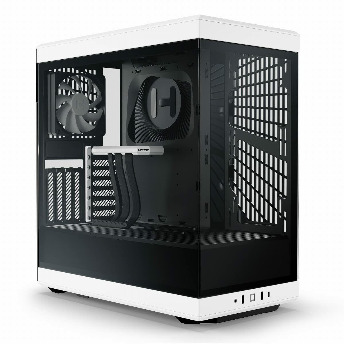 HYTE Y40 Midi Tower Nero, Bianco (HYTE Y40 MID TOWER CASE WHITE)