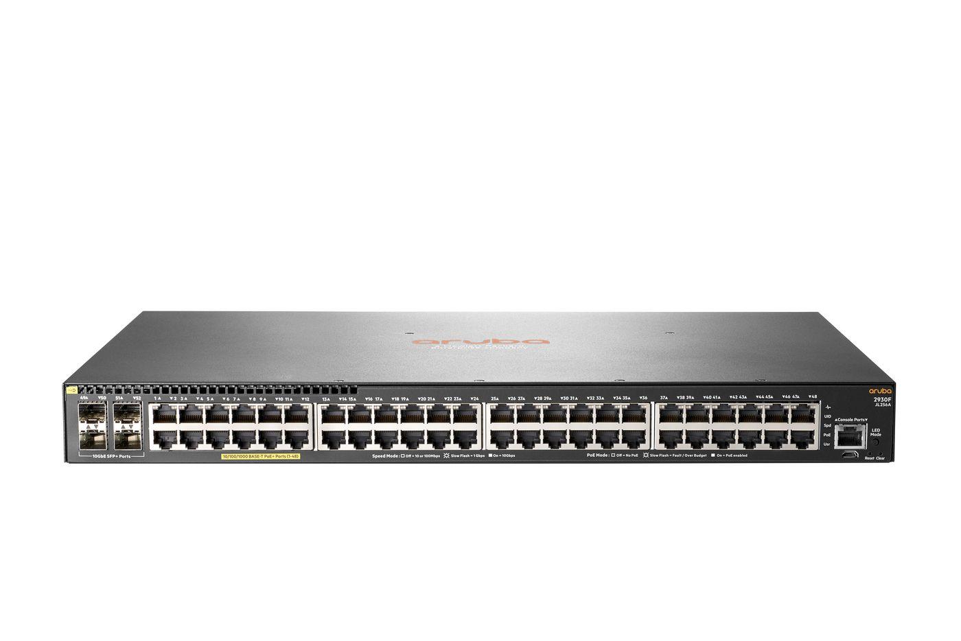 Aruba 2930F 48G PoE+ 4SFP+ Switch