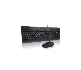 Lenovo 4X30L79921 tastiera Mouse incluso USB QWERTY Inglese UK Nero