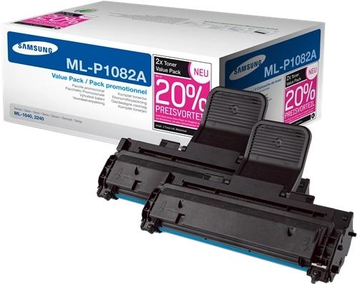 Samsung Confezione da 2 cartucce toner nero originali MLT-P1082A