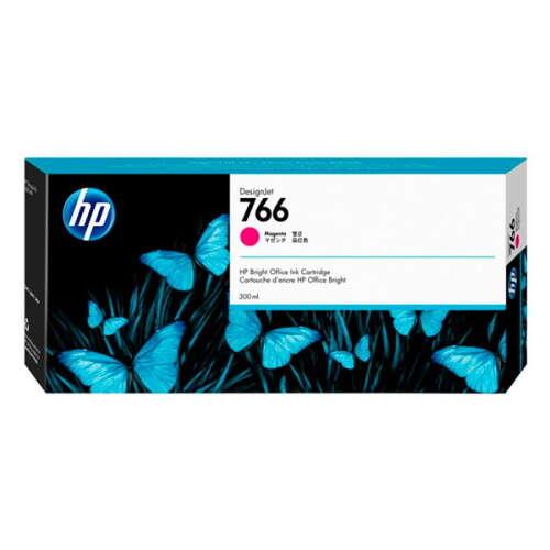 HP Cartuccia di inchiostro magenta 766 DesignJet da 300 ml