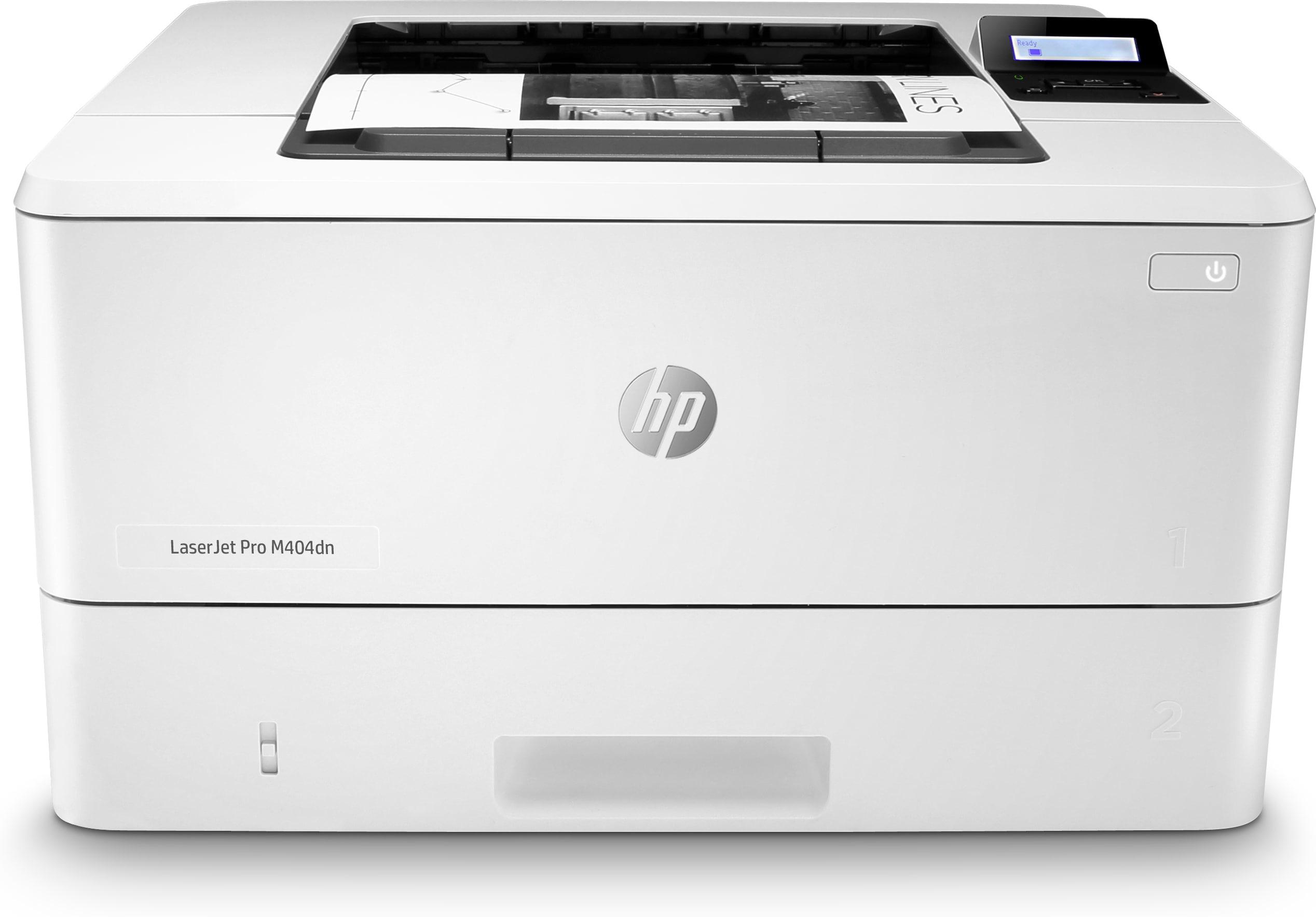 HP LaserJet Pro Stampante M404dn Stampa Elevata velocit i stampa della prima pagina dimensioni compatte risparmio energetico a