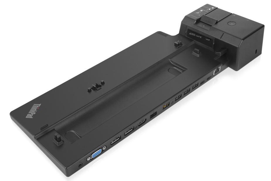 Lenovo 40AJ0135DK replicatore di porte e docking station per laptop Nero