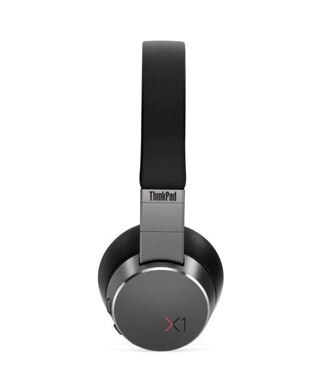 Lenovo ThinkPad X1 Cuffie Con cavo e senza cavo A Padiglione Musica e Chiamate Bluetooth Nero, Grigio, Argento