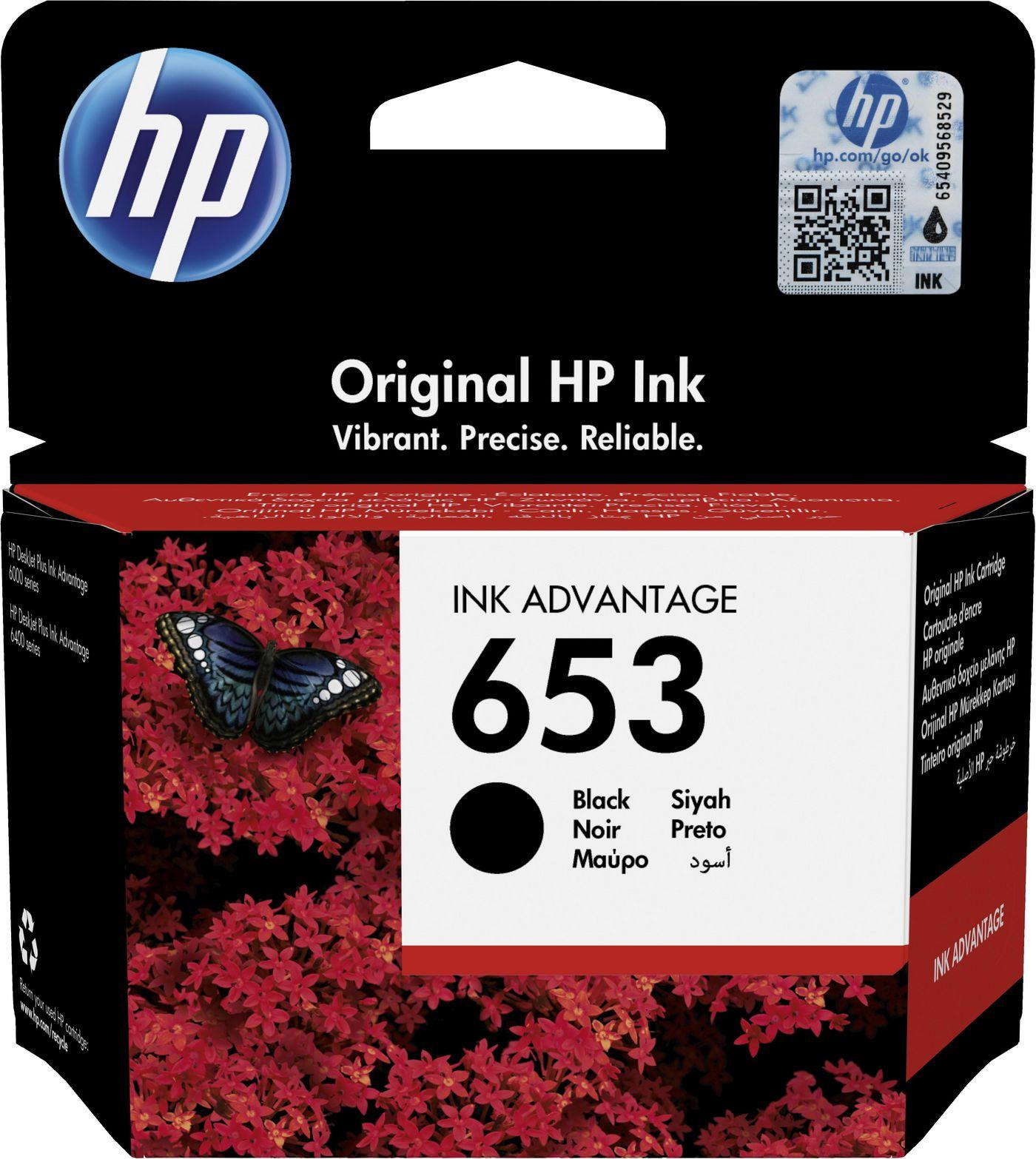 HP Cartuccia inchiostro nero originale Advantage 653