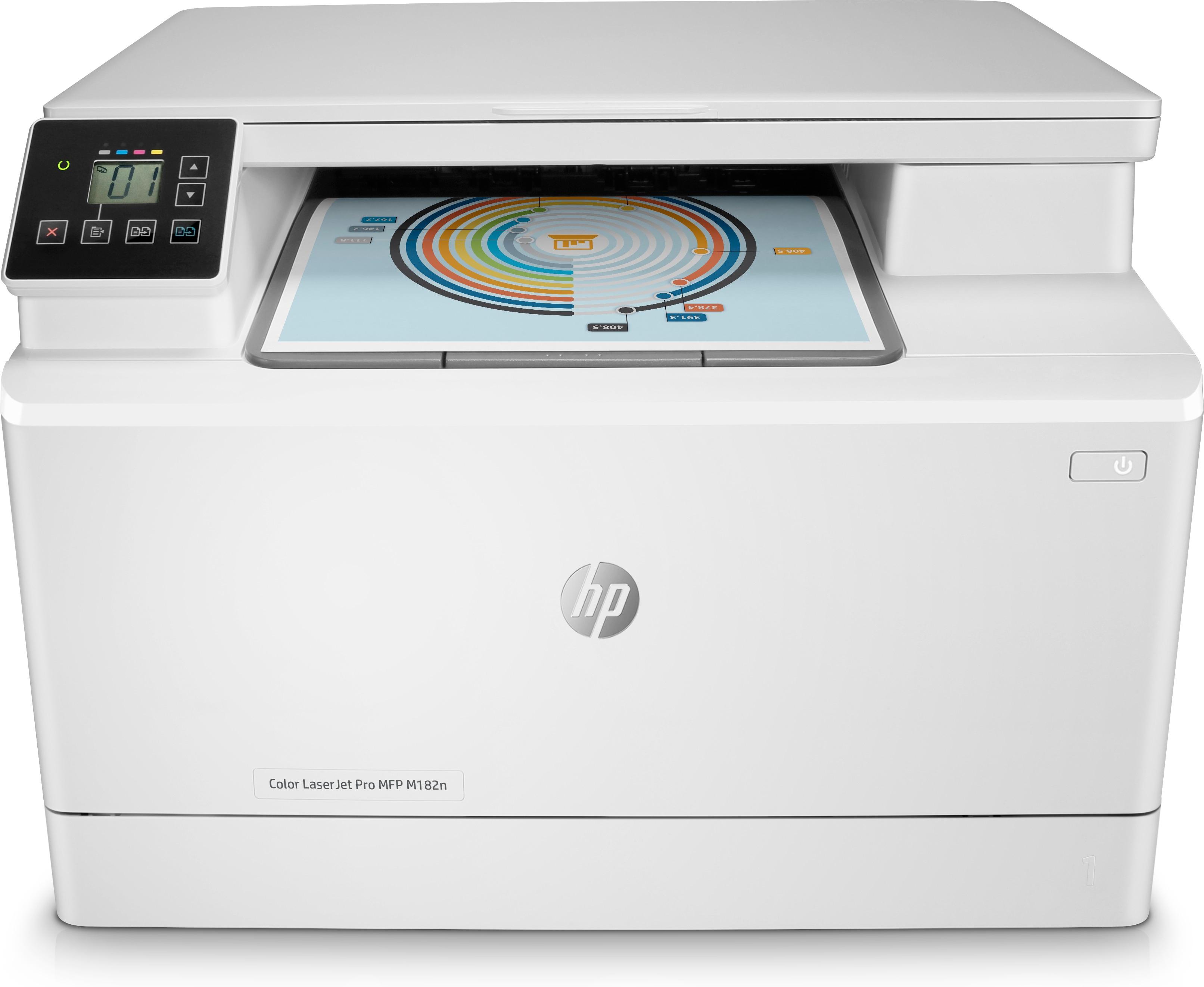 HP Color LaserJet Pro Stampante multifunzione M182n Stampa copia scansione Risparmio energetico avanzate funzionalit di sicure