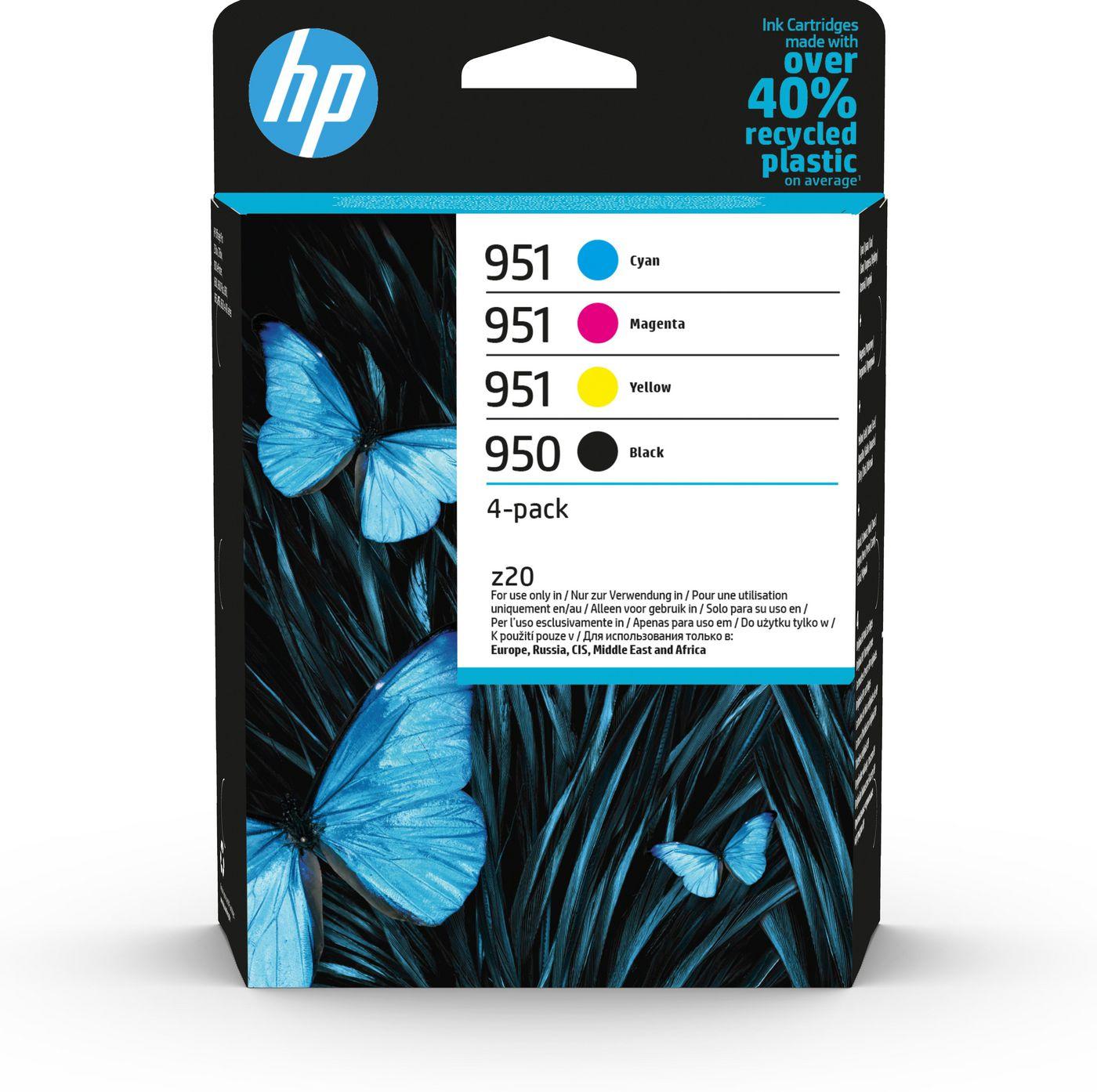 HP 950/951 CMYK Ink 4-Pack