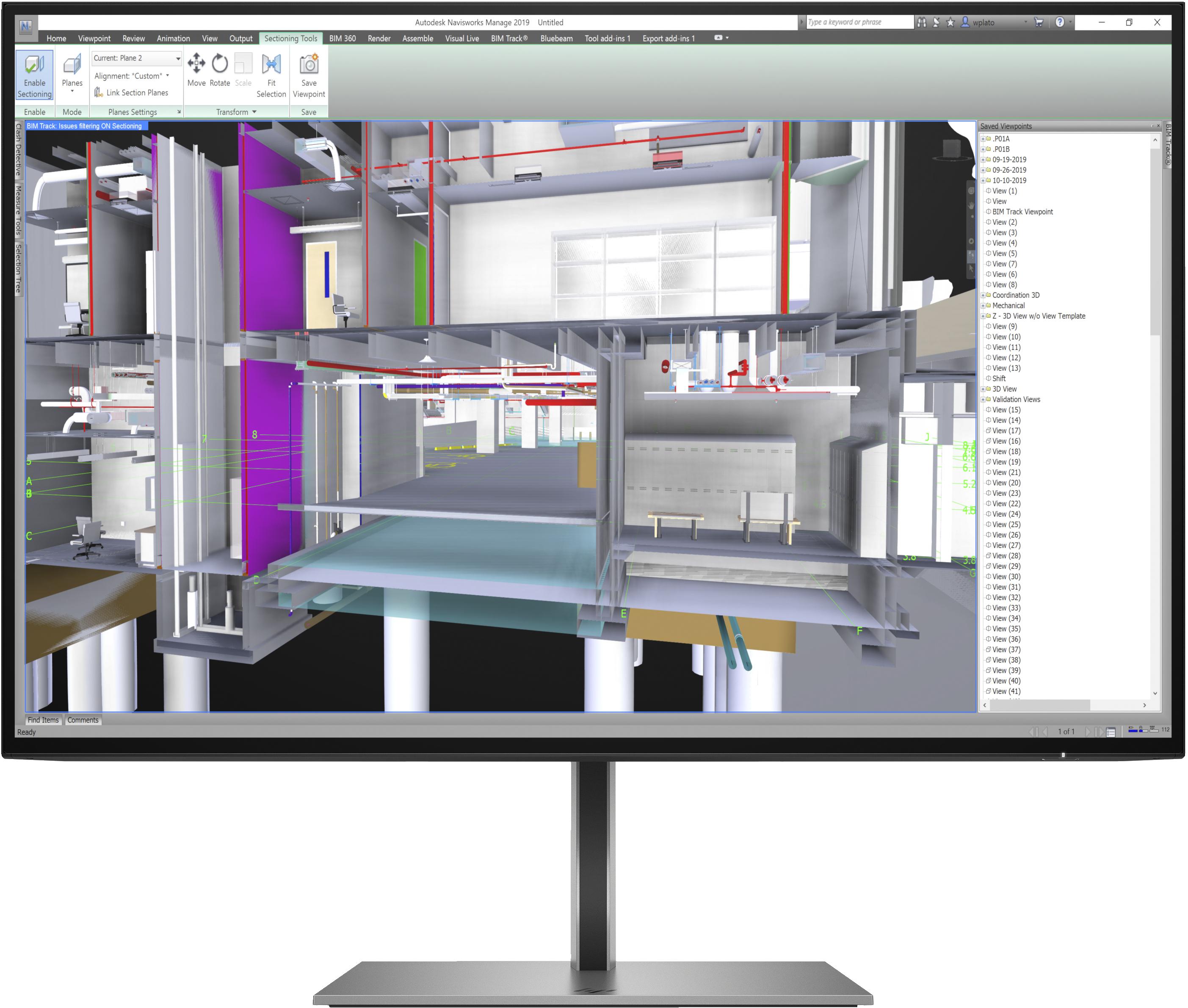 1C4Z6AT MONITOR HP Z24U G3 USB-C