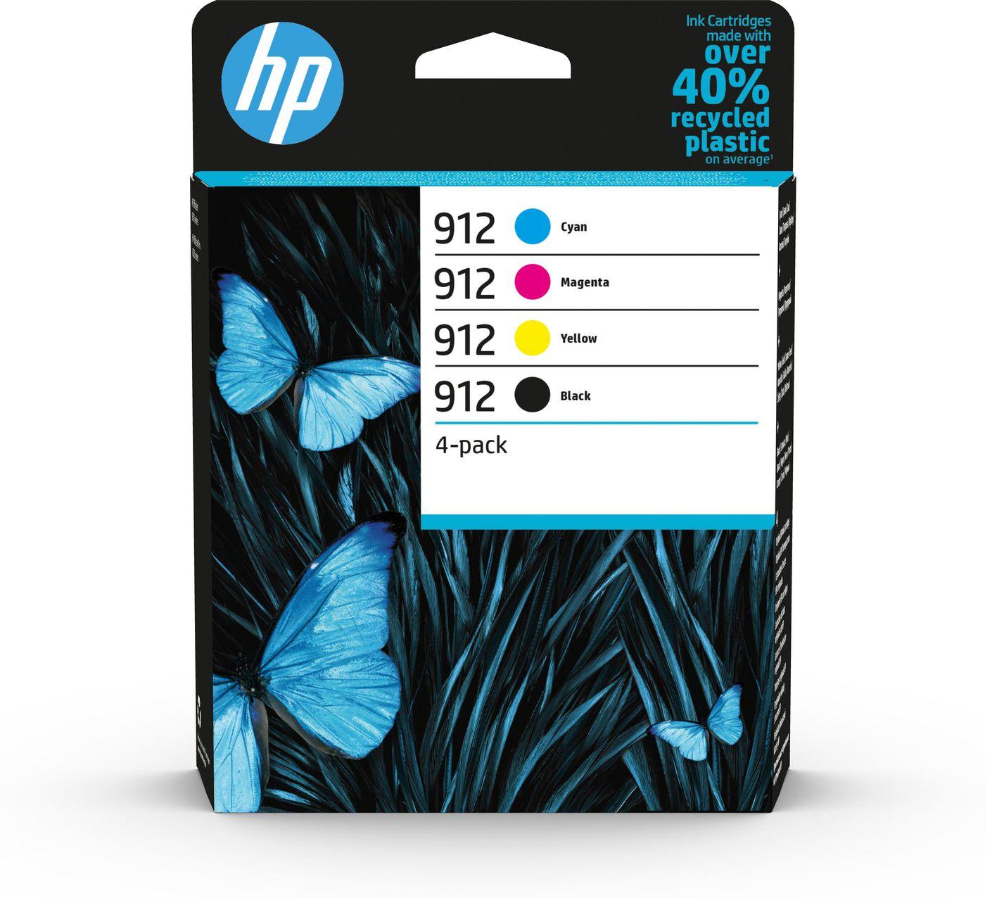 6ZC74AE HP912 CMYK 4-PACK