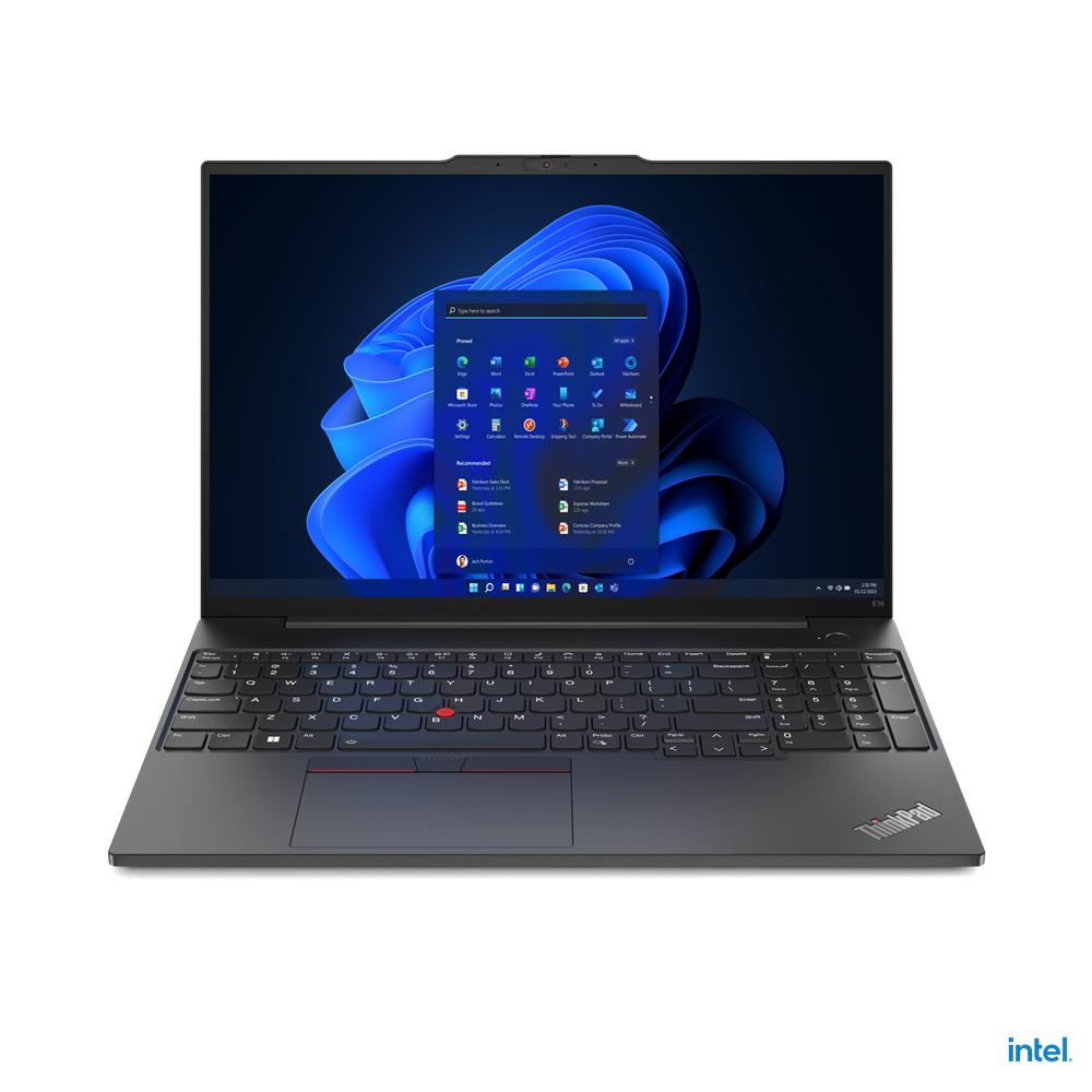 Lenovo ThinkPad E16 Intel Core i7 i7-1355U Computer portatile 406 cm (16") WQXGA 16 GB DDR4-SDRAM 1 TB SSD Wi-Fi 6 (802.11ax) W