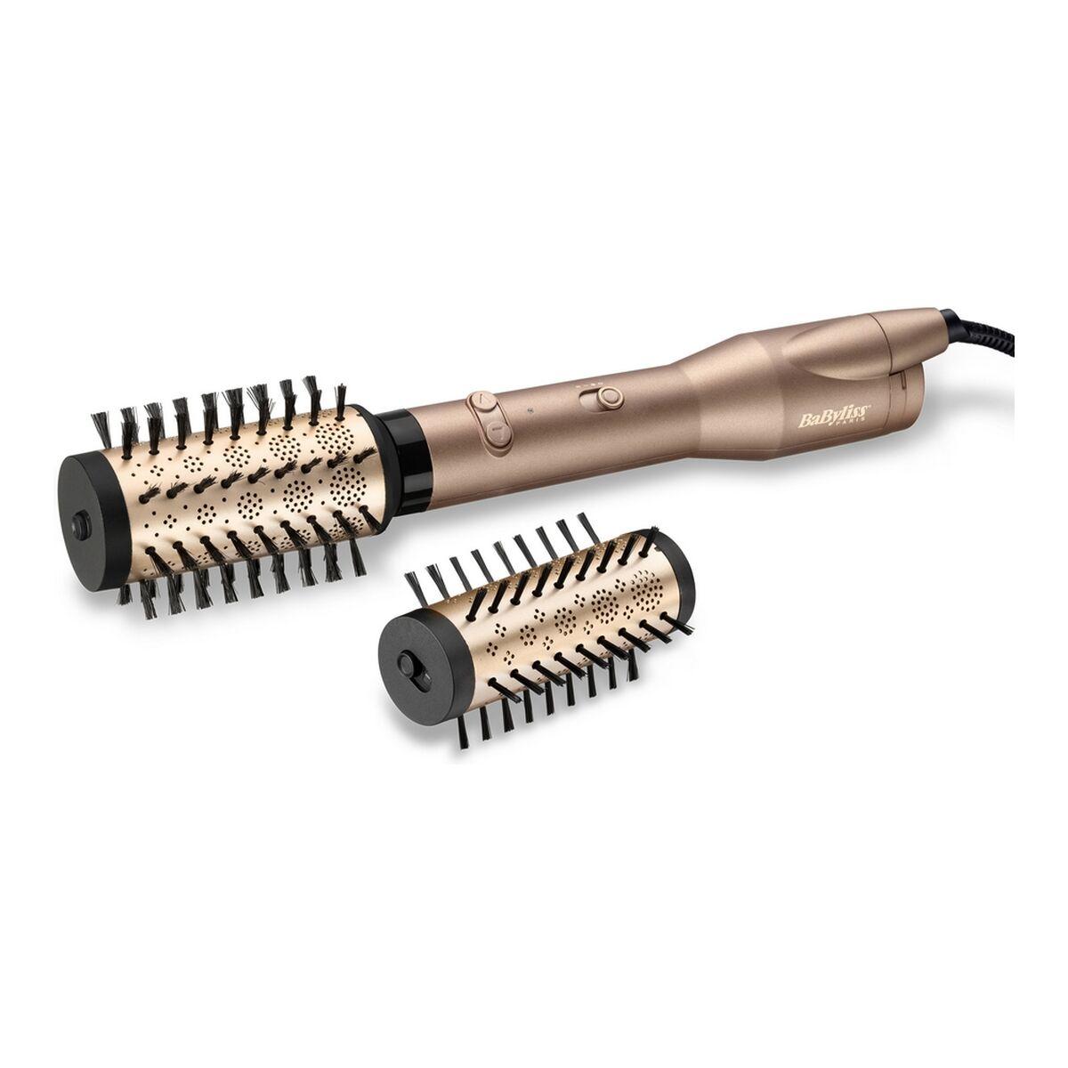 BaByliss Big Hair Dual Gold Edition Spazzola ad aria calda Oro 25 m 650 W (BaByliss Paris AS952E - roterende tr)