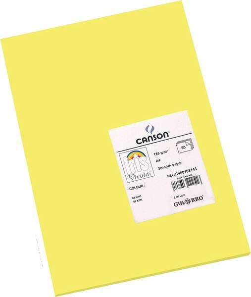 Tanson Guarro Confezione da 50 carte Iris A4 185G - 21x29,7 cm - colore kiwi