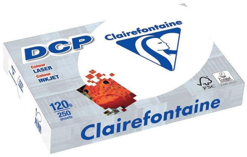 Clair Telephone DCP Glossy Paper 120 g/m² DIN A4 per stampe Laserau a colori Brilite e stampe a getto d'inchiostro (250 BL)