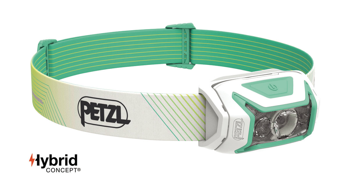 Lampada Petzl E065AA02 Actik Core Verde