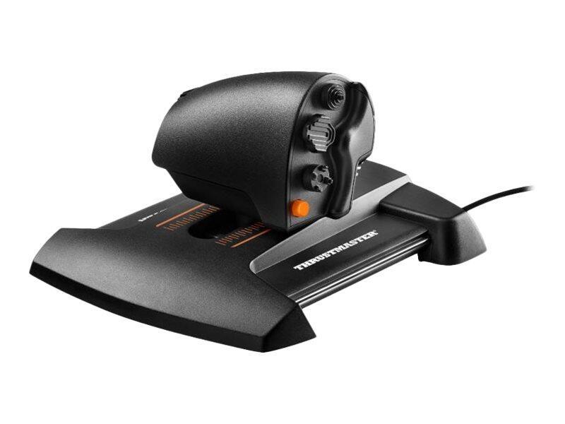 Thrustmaster TWCS Throttle Nero, Arancione USB Controllo del movimento Analogico/Digitale MAC, PC (Thrustmaster TWCS Throttle [