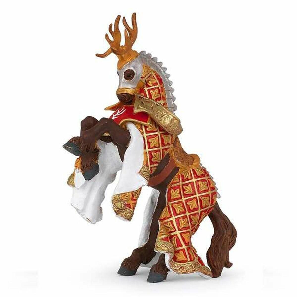 PAPO Fantasy World Horse of Weapon Master Stag Toy Figure, Three Years or Above, Multi-colour [39912]