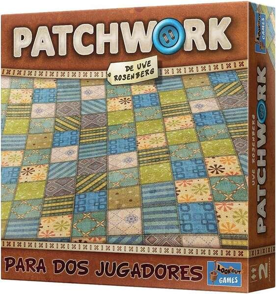 Gioco da tavolo Patchwork - Tema astratto/cucito - 2 giocatori - Da 8 anni in su - Durata 15-30 minuti. ca.