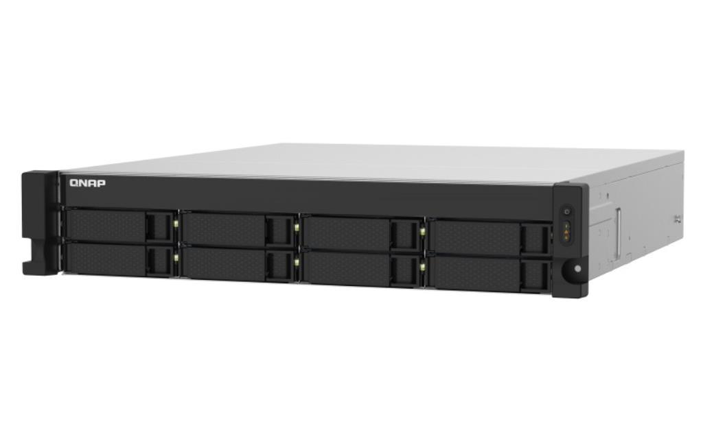 NAS assemblato QNAP Rack (2U) TS-832PXU-4G 32TB (8x4TB) con HDD WD Red PRO