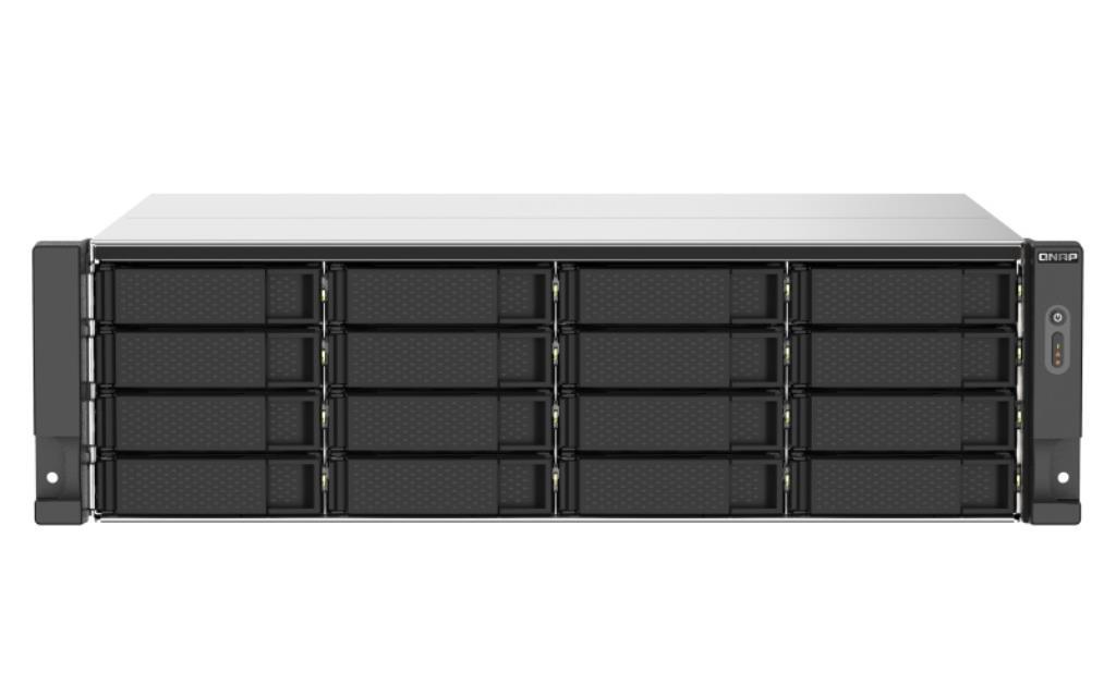 NAS assemblato QNAP Rack (3U) TS-1673AU-RP-16G 64TB (16x4TB) con HDD WD Ultrastar