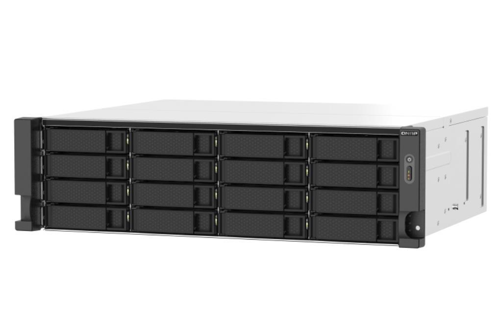 NAS assemblato QNAP Rack (3U) TS-1673AU-RP-16G 288TB (16x18TB) con HDD Seagate IronWolf Pro