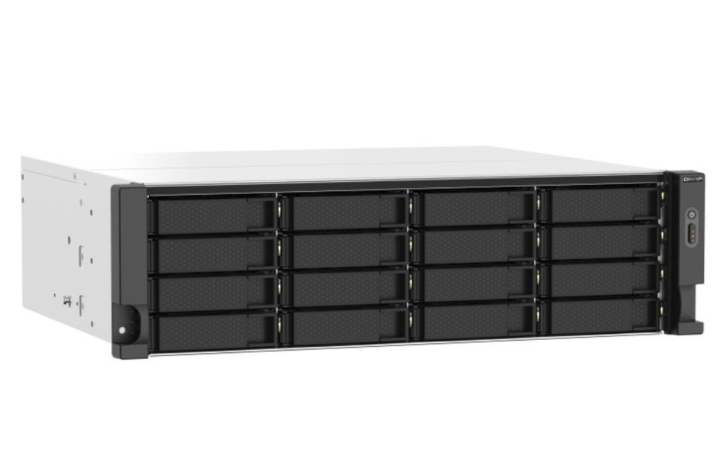 NAS assemblato QNAP Rack (3U) TS-1673AU-RP-16G 288TB (16x18TB) con HDD Seagate IronWolf Pro