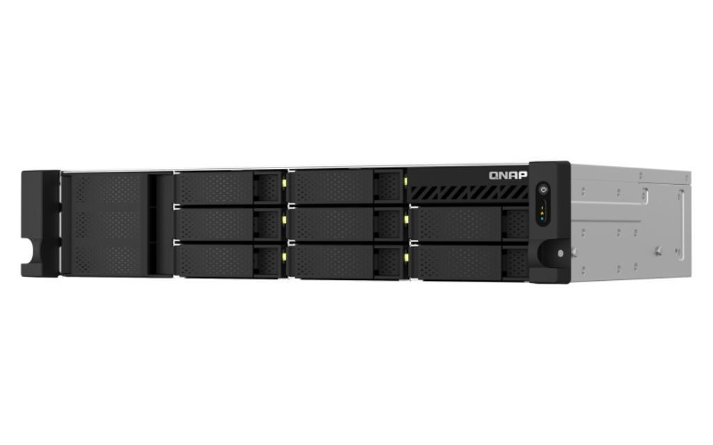 NAS assemblato QNAP Rack (2U) TS-873AEU-4G 80TB (8x10TB) con HDD WD Red PRO