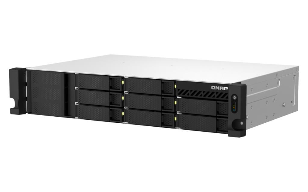 NAS assemblato QNAP Rack (2U) TS-873AEU-4G 80TB (8x10TB) con HDD WD Red PRO