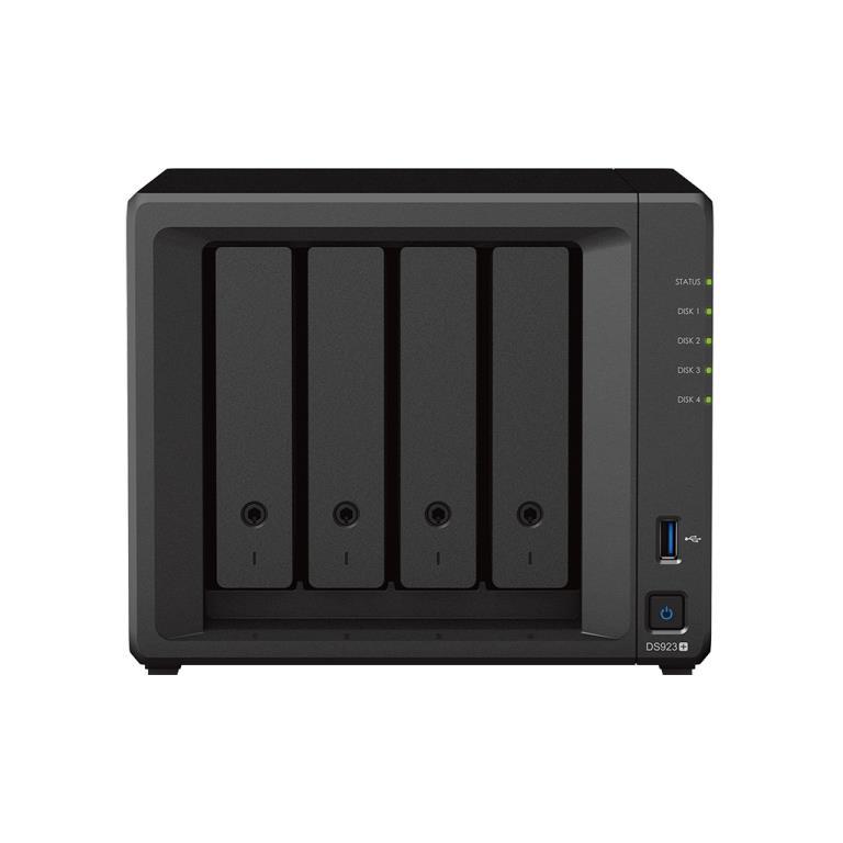 NAS assemblato Synology Tower DS923+ 8TB (4x2TB) con HDD WD Red NAS