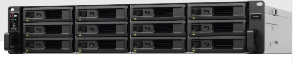 NAS assemblato Synology SA3610 5.76TB (12x480GB) con SSD Entreprise