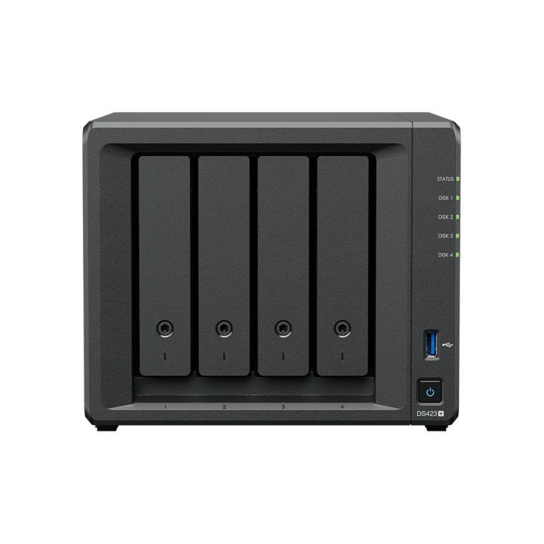 NAS assemblato Synology DS423+ 32TB (4x8TB) con HDD Synology HAT