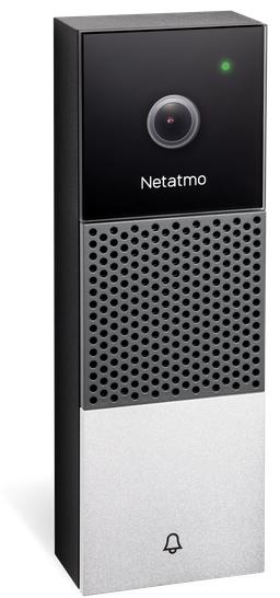 Netatmo NDB-UK tasto per campanello Nero Grigio Bianco Wireless