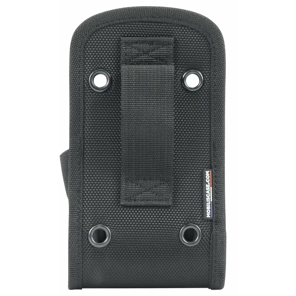 Mobilis Refuge custodia per cellulare Custodia a fondina Nero (Holster with stylus holder - belt strap - belt included - [25mm]