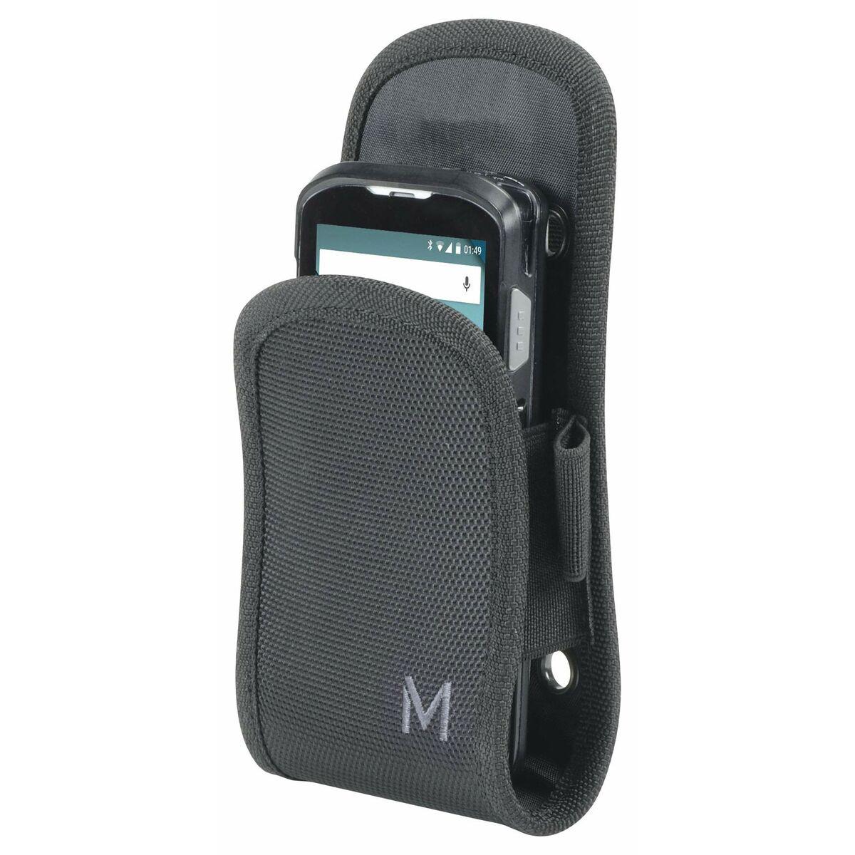 Mobilis Refuge custodia per cellulare Custodia a fondina Nero (Holster with stylus holder - belt strap - belt included - [25mm]