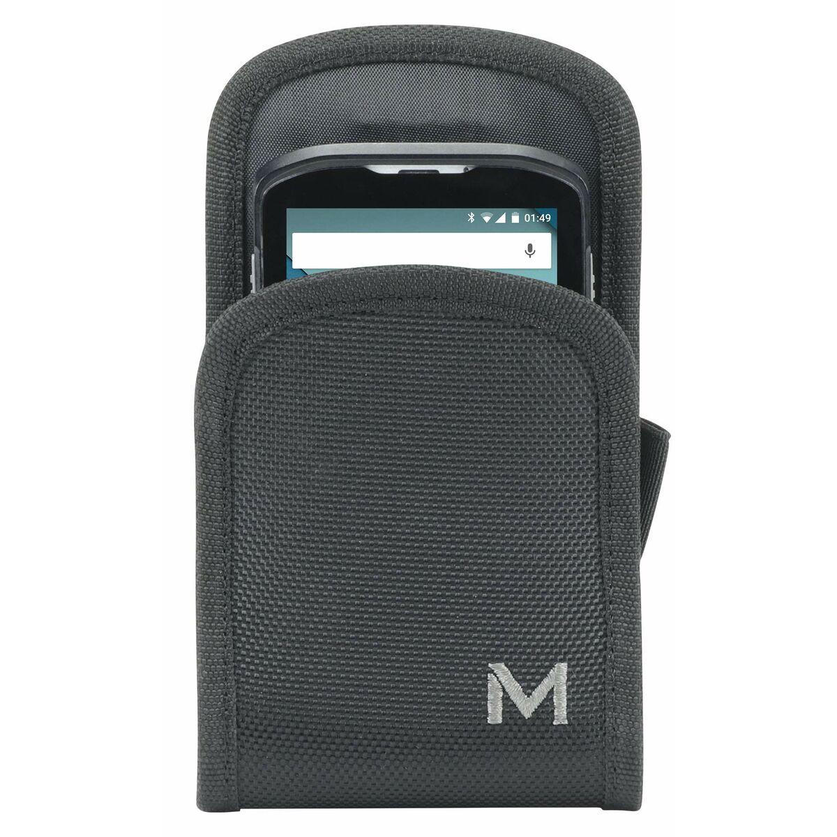 Mobilis Refuge custodia per cellulare Custodia a fondina Nero (Holster with stylus holder - belt strap - belt included - [25mm]