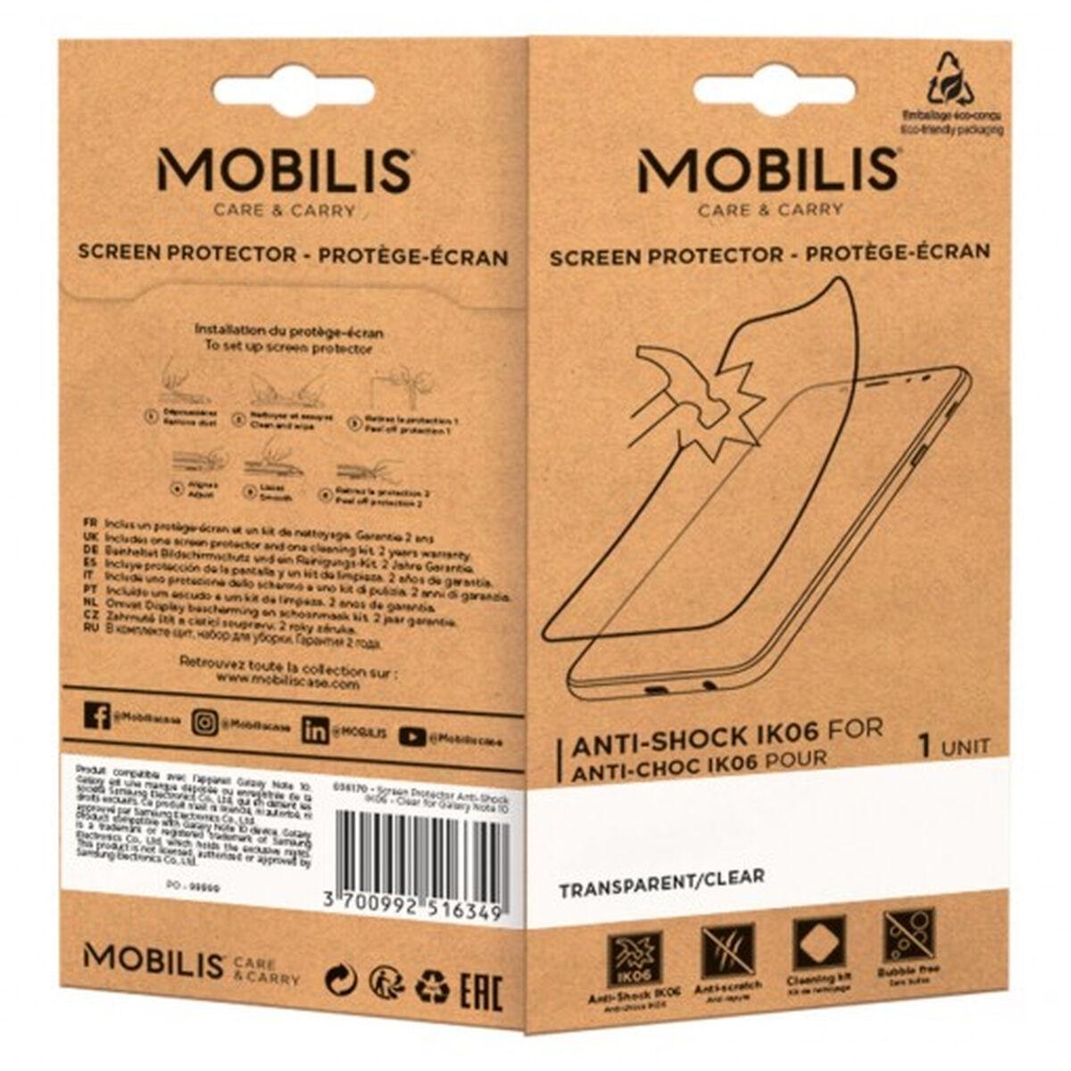 Mobilis 036255 accessorio per palmari Protezione per schermo (SCREEN PROTECTOR ANTISHOCK IK06 - CLEAR FOR EDA57 - EDA56 - EDA52)