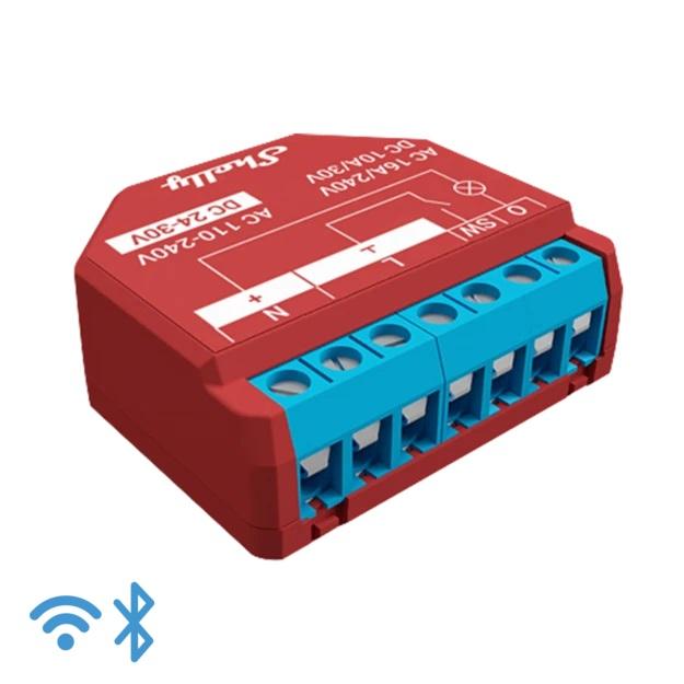 Shelly Plus 1PM - Smart Relay 16A AC/DC WiFi/BT PM