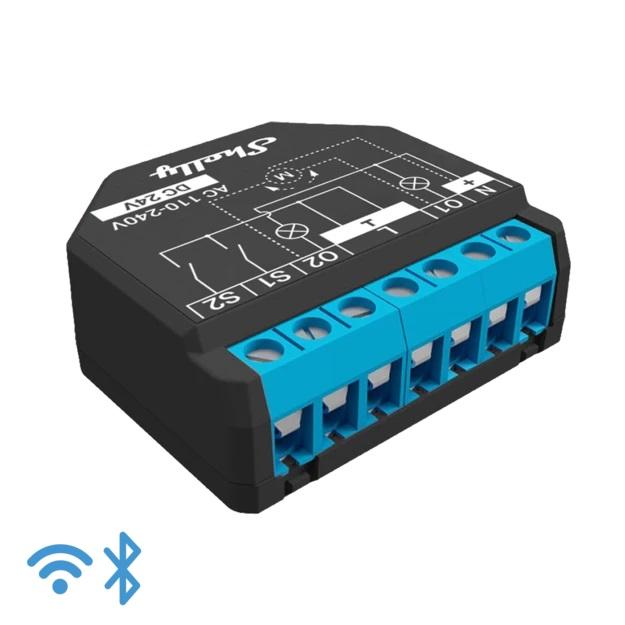 Shelly Plus 2PM - Smart Relay Tapparelle 16A AC/DC WiFi PM