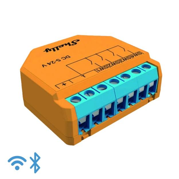 Shelly Plus I4 DC - Smart Control 4 input DC WiFi/BT